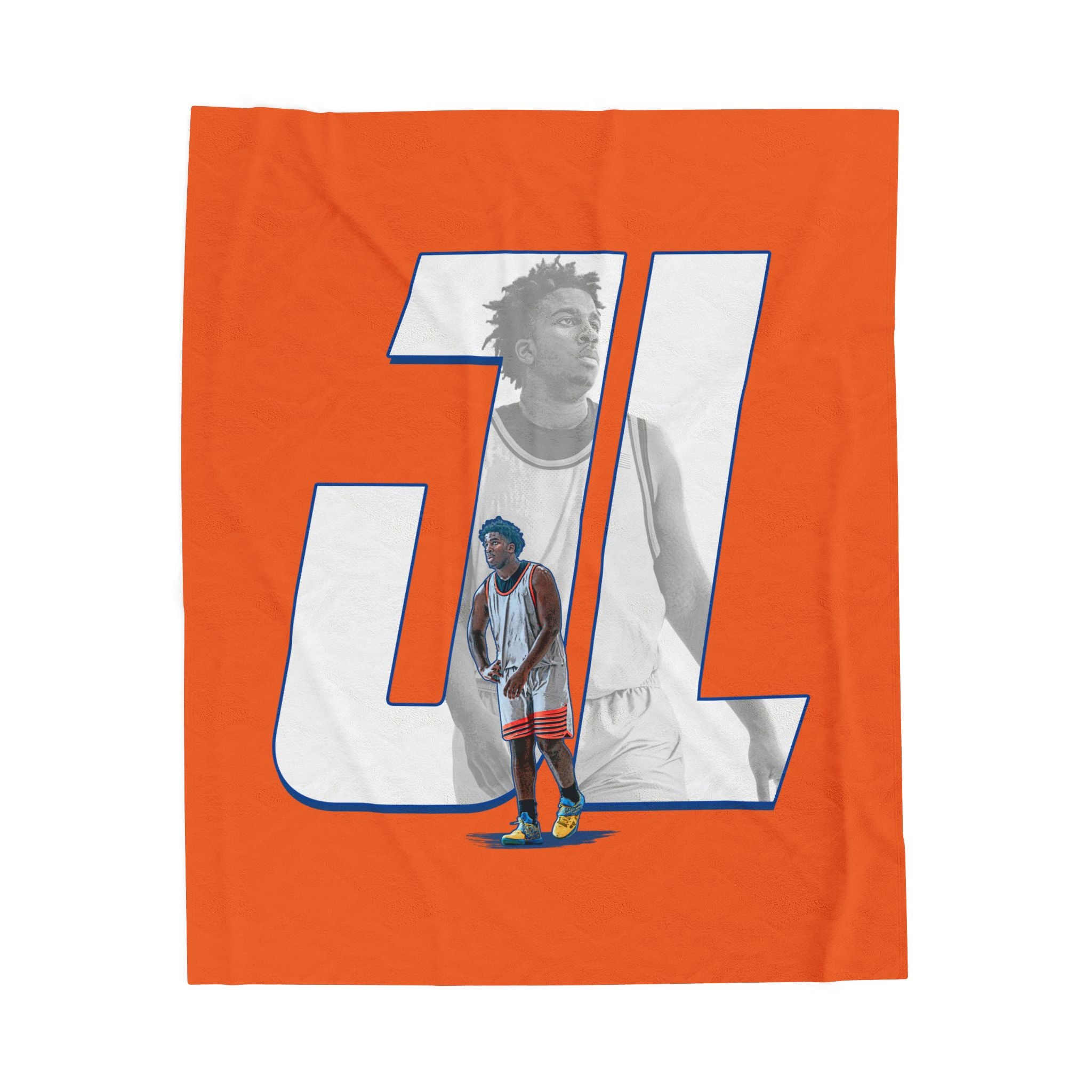 Jacari Lewis Velveteen Plush Blanket