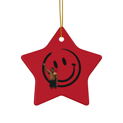Justice Hefley Ceramic Ornament