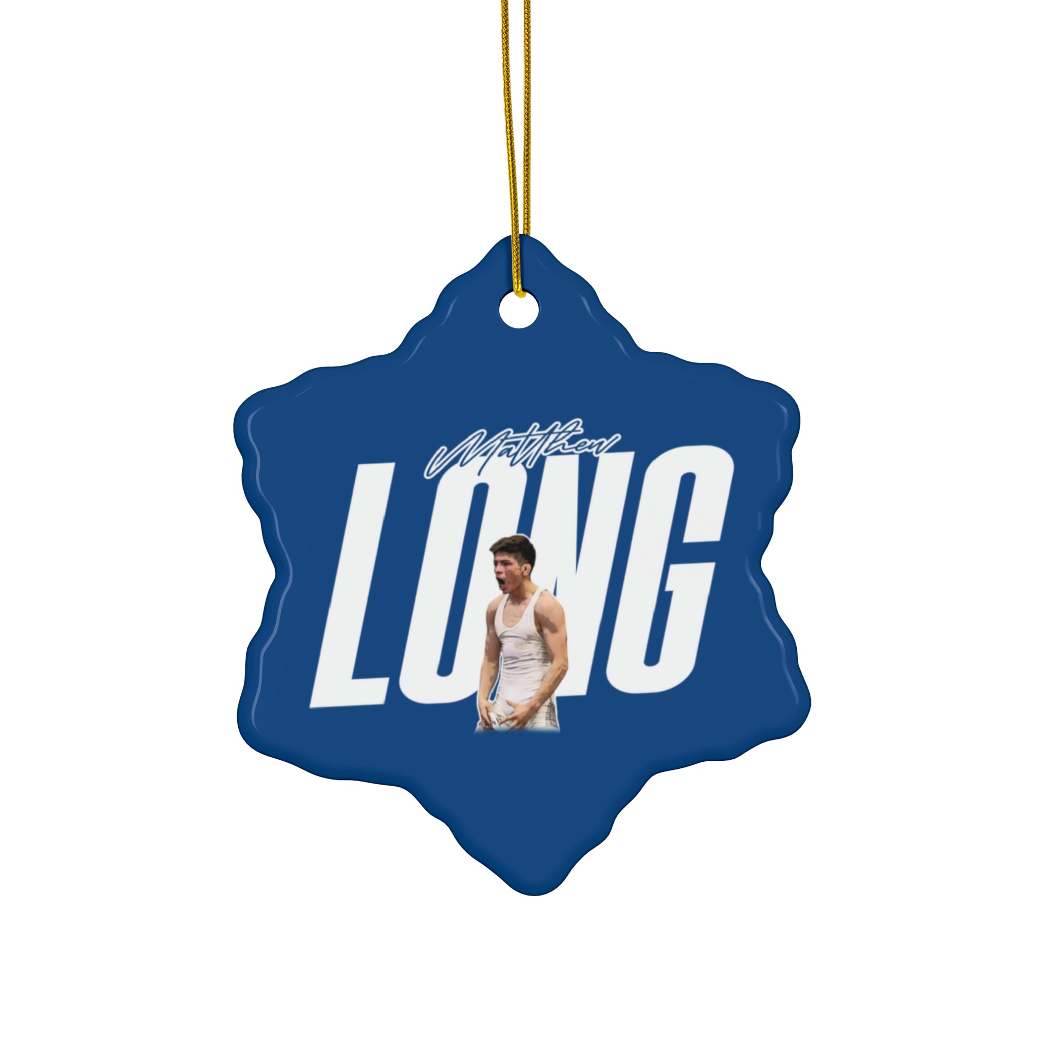 Matthew Long Ceramic Ornament