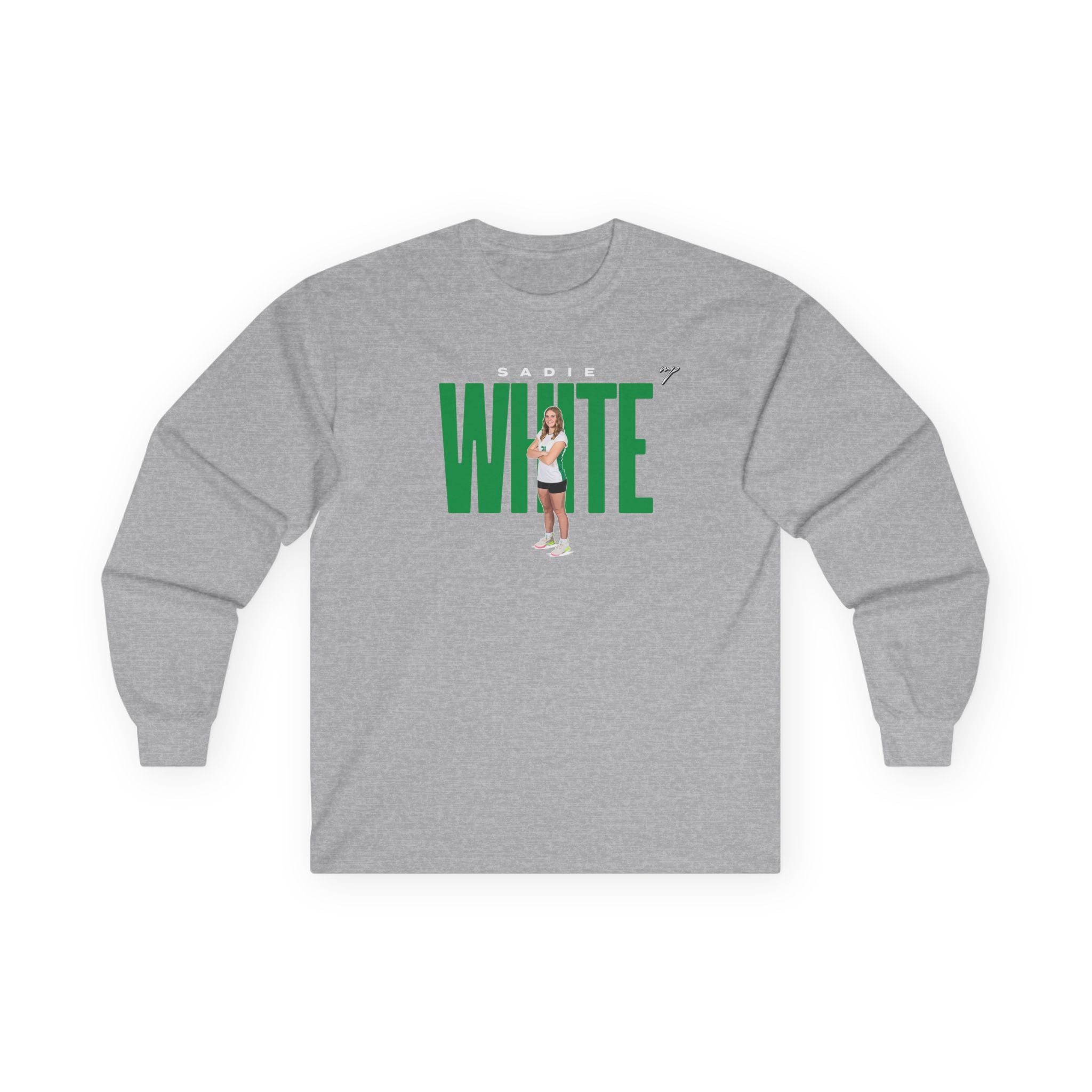 Sadie White Long Sleeve Tee