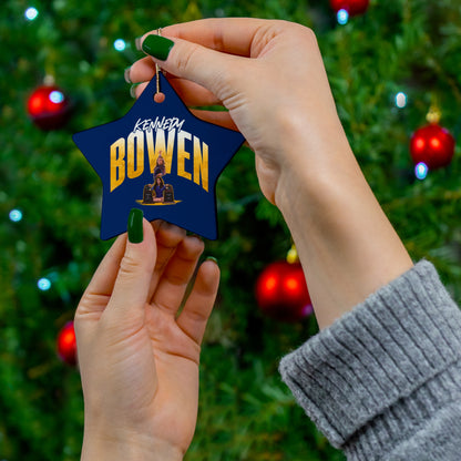 Kennedy Bowen Ceramic Ornament