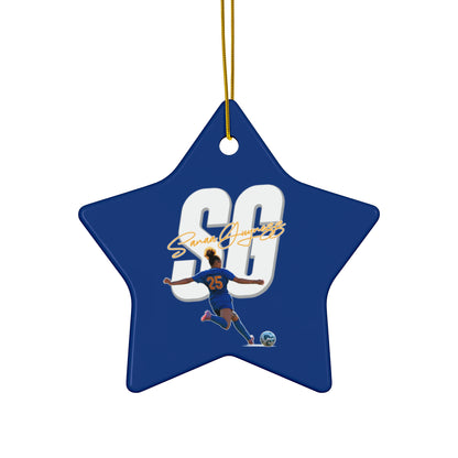 Sanaa Guyness Ceramic Ornament