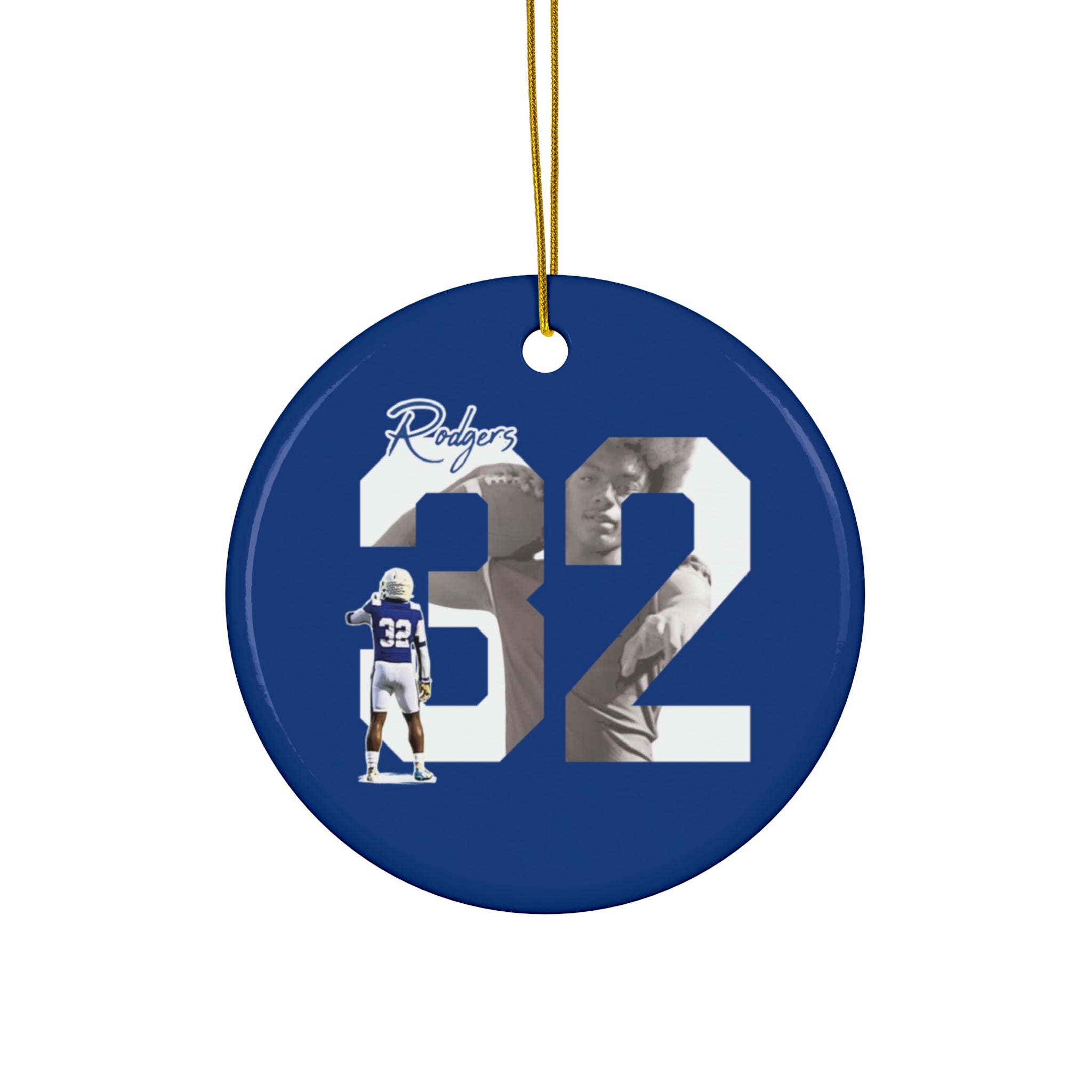 Dorion Rodgers Ceramic Ornament