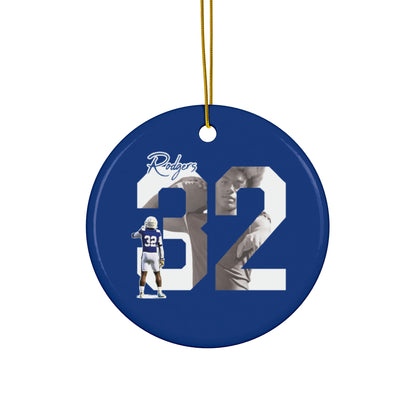 Dorion Rodgers Ceramic Ornament