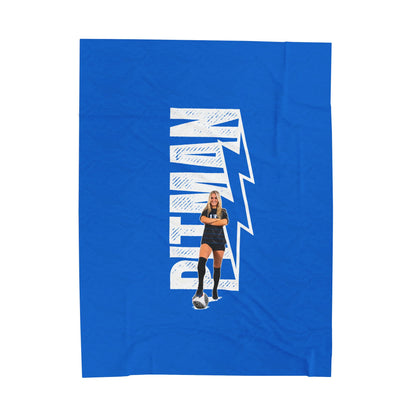 Payton Pitman Velveteen Plush Blanket