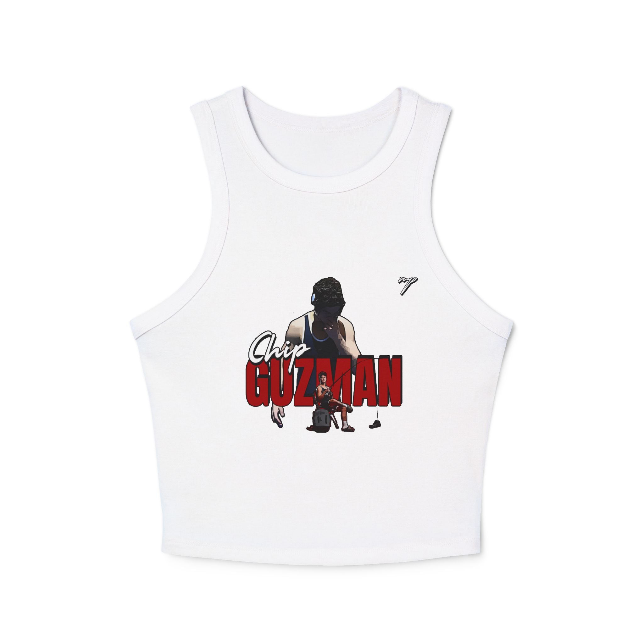 Chip Guzman Women's Micro Rib Racer Tank Top