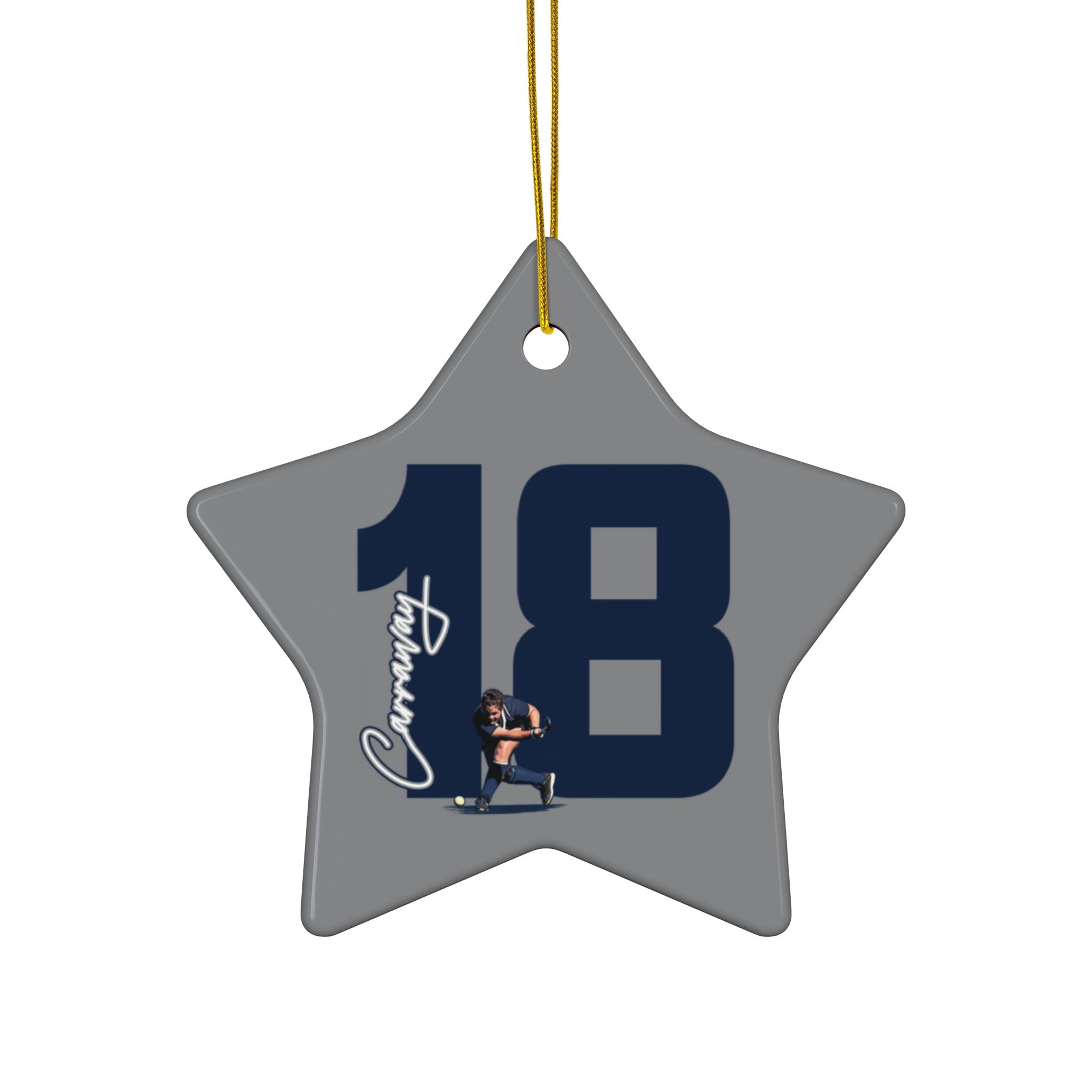 Caitlin Carraway Ceramic Ornament