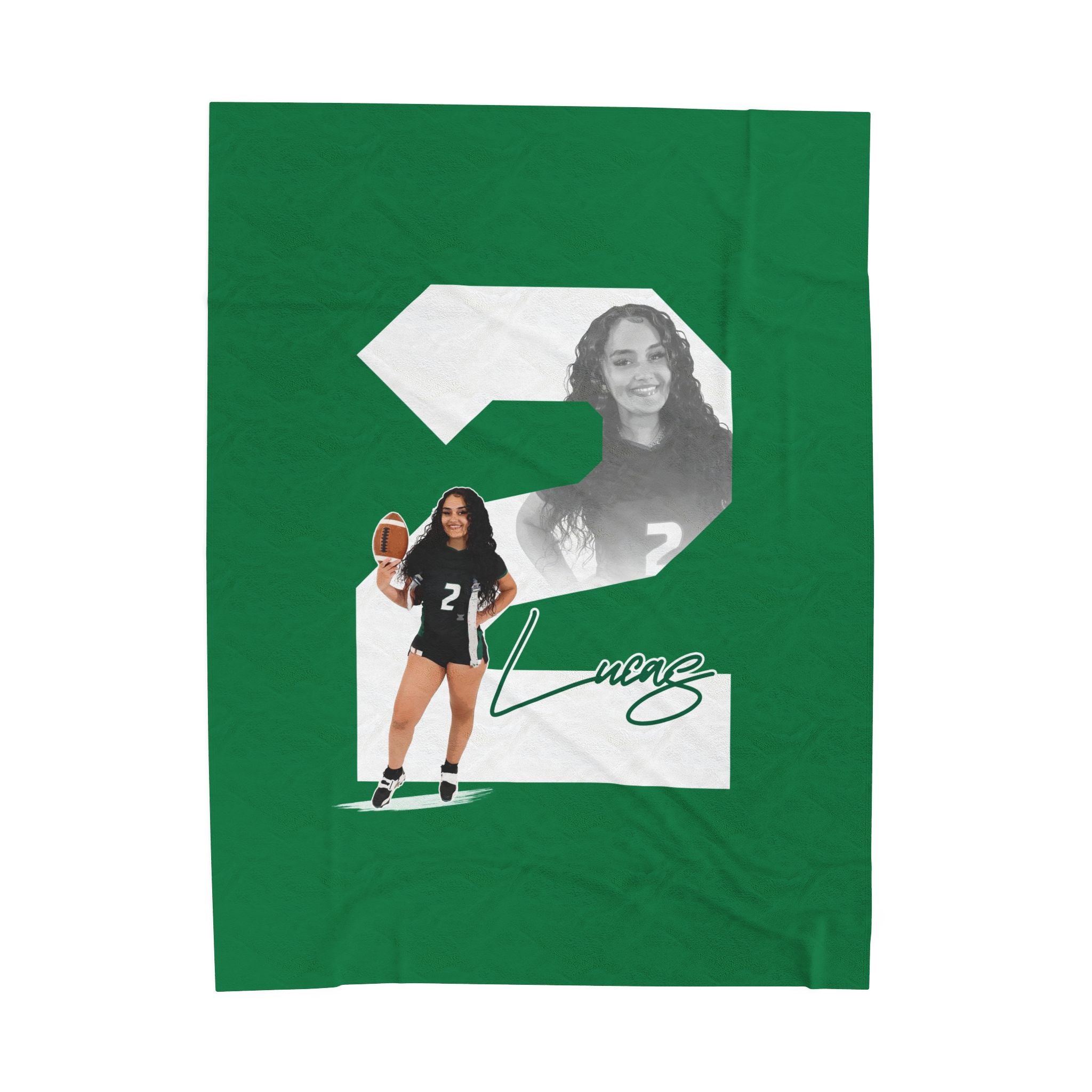 Jaylianie Lucas Velveteen Plush Blanket