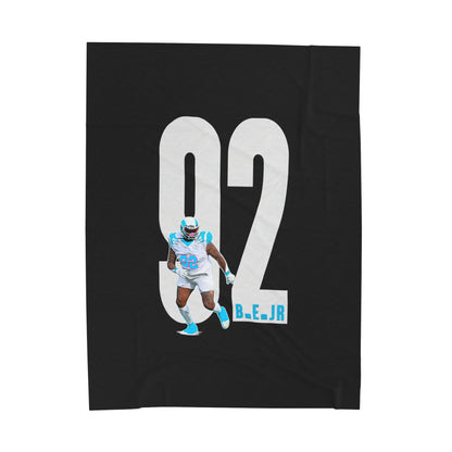 Bobby Echols JR Velveteen Plush Blanket
