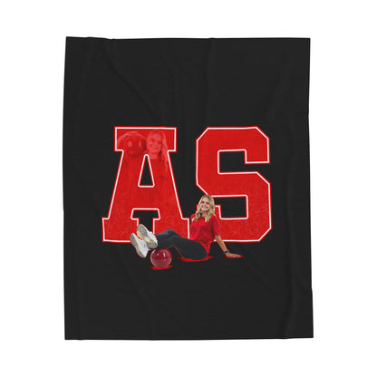 Abigail Starkey Velveteen Plush Blanket