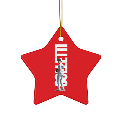 Zac Colletti Ceramic Ornament