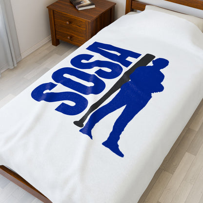 Criss Sosa Velveteen Plush Blanket