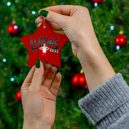 Lukas Ross Ceramic Ornament