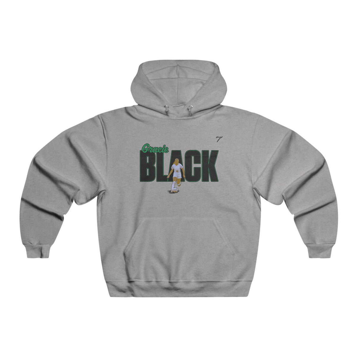 Gracie Black Vintage Hoodie