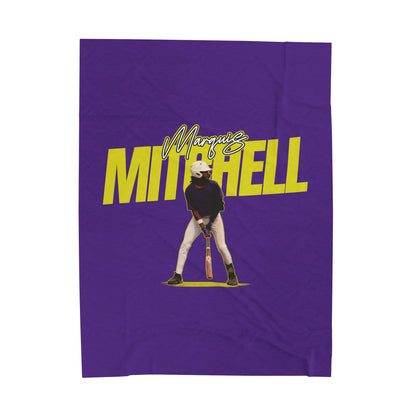 Marquis Mitchell Velveteen Plush Blanket