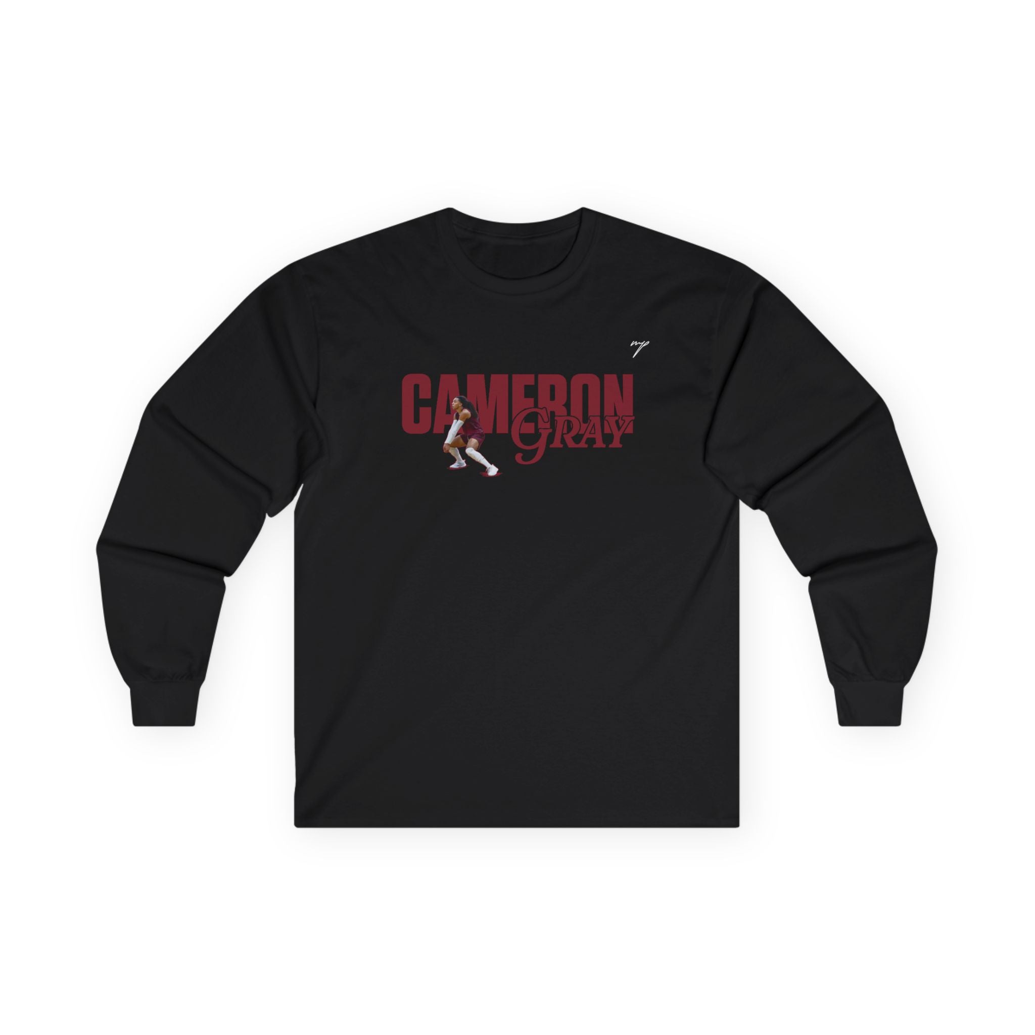 Cameron Gray Long Sleeve Tee