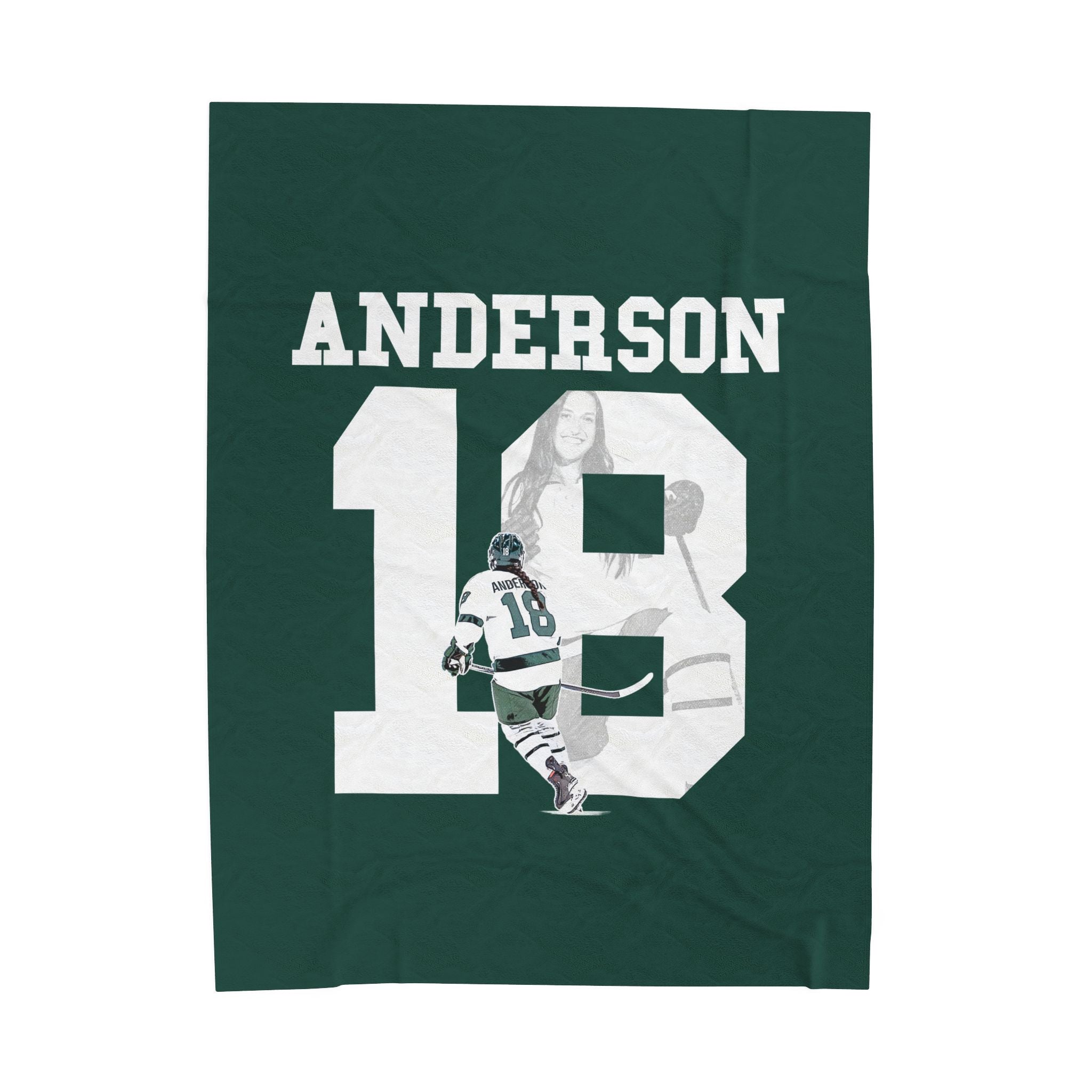 Gracie Anderson Velveteen Plush Blanket