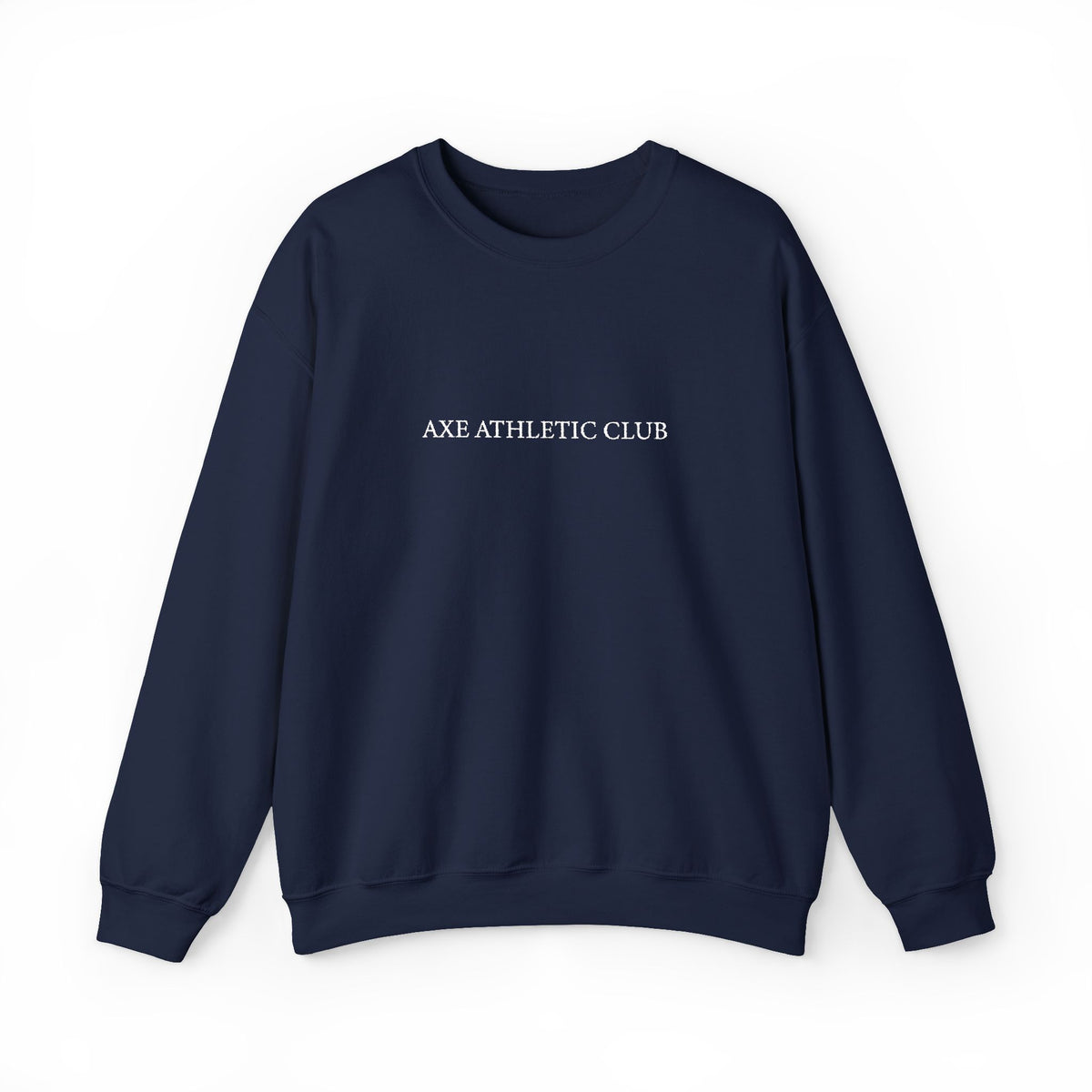 Axe Athletic Club Crewneck- Black/Navy