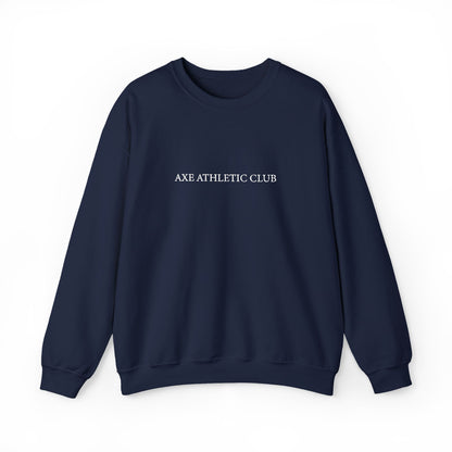 Axe Athletic Club Crewneck- Black/Navy