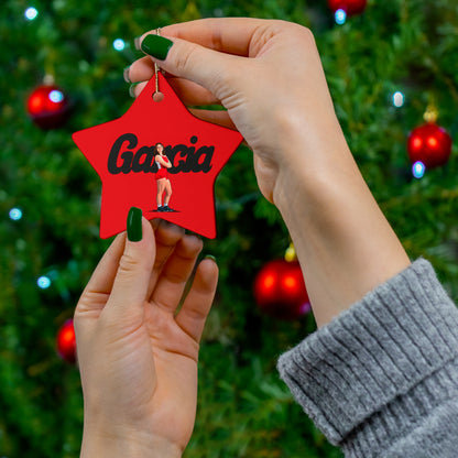 Alexa Garcia Ceramic Ornament