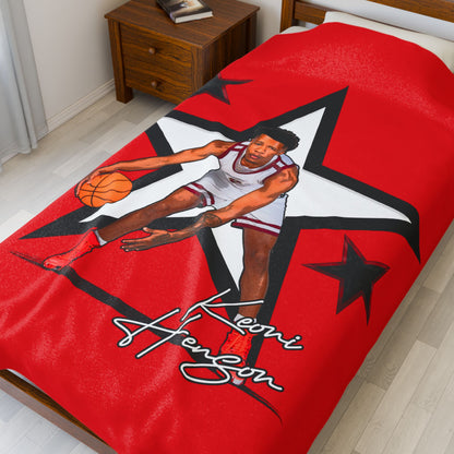 Keoni Henson Velveteen Plush Blanket