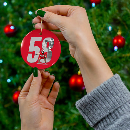 Hudson Dalton Ceramic Ornament