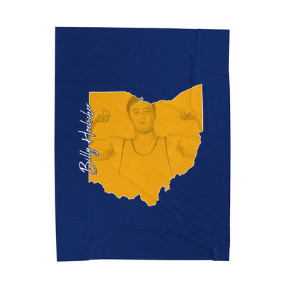 Billy Hoelscher Velveteen Plush Blanket