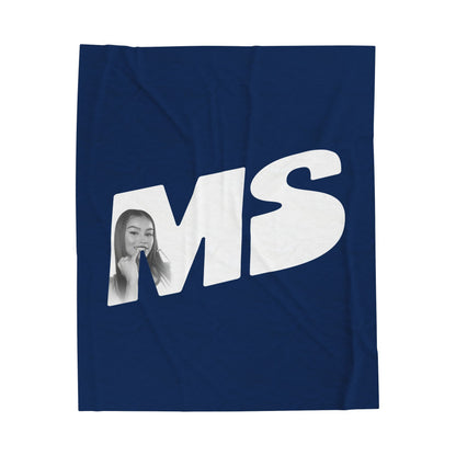 Molly Sek Velveteen Plush Blanket