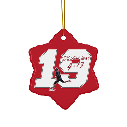 Mason Doman Ceramic Ornament