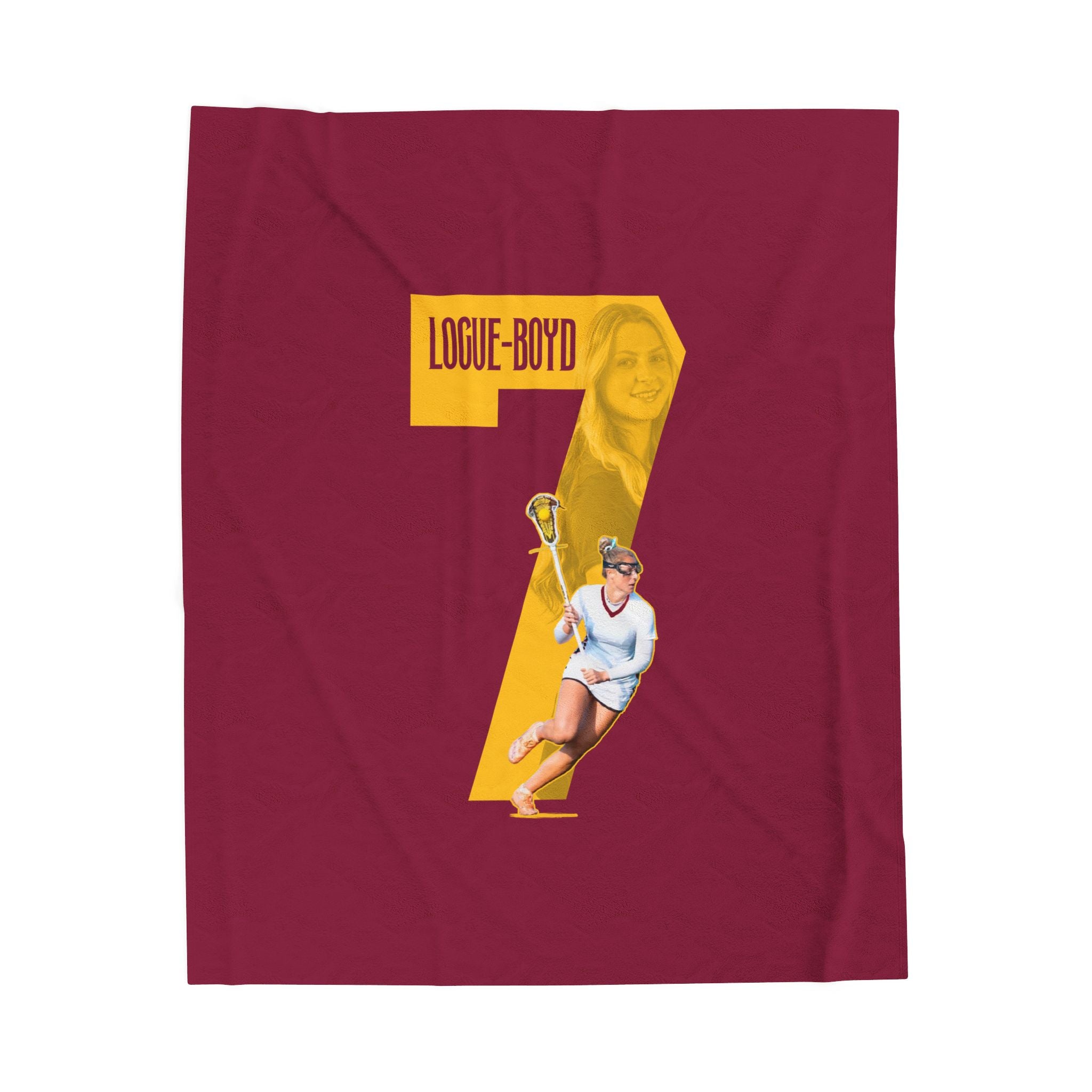 Peyton Logue-Boyd Velveteen Plush Blanket