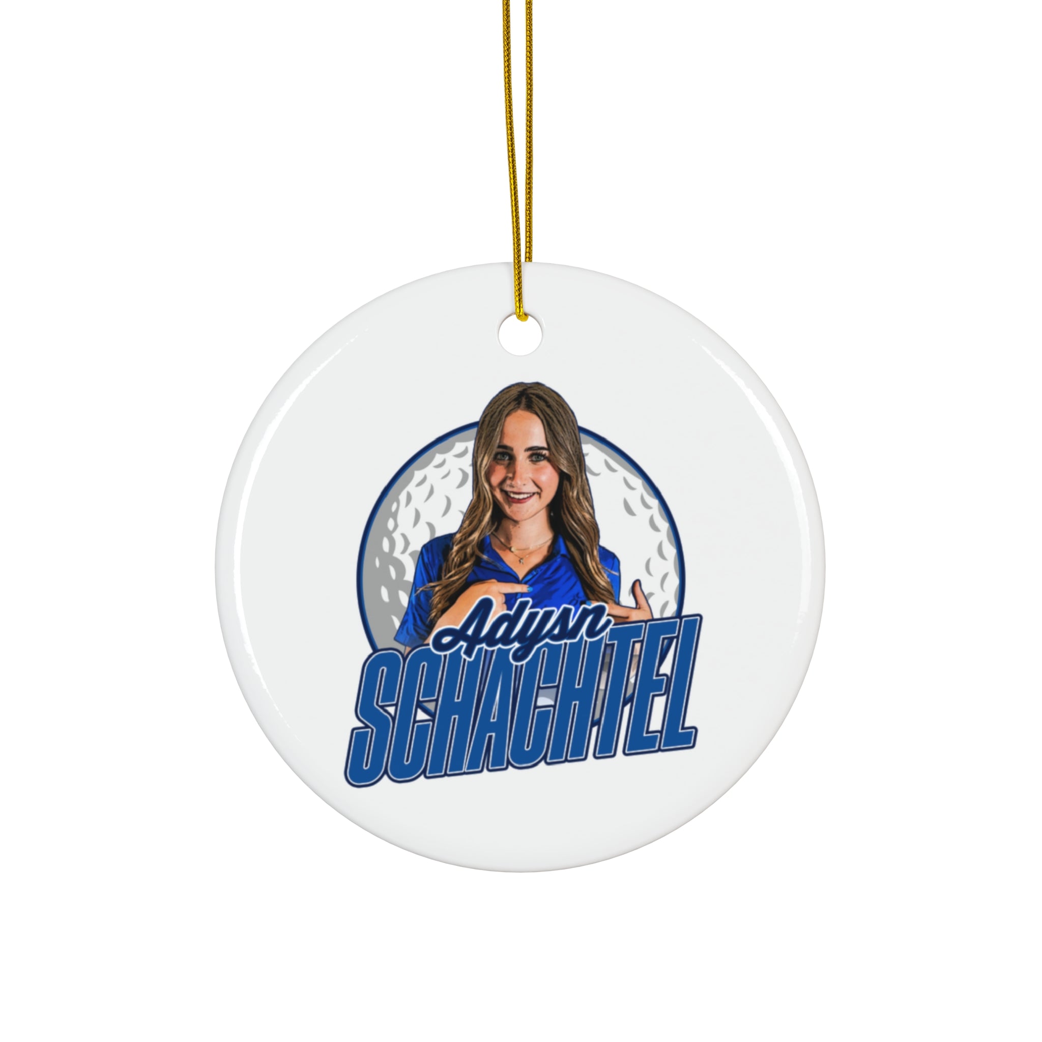 Adysn Schachtel Ceramic Ornament