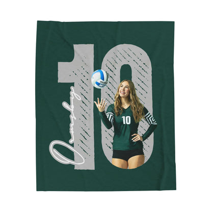 Leela Ormsby Velveteen Plush Blanket