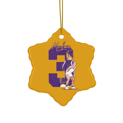 Frankie Mclain Ceramic Ornament
