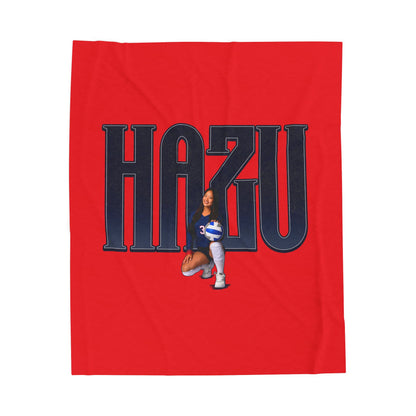 Hazuna Akishige Velveteen Plush Blanket