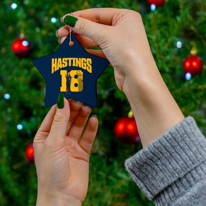 Sydney Hastings Ceramic Ornament
