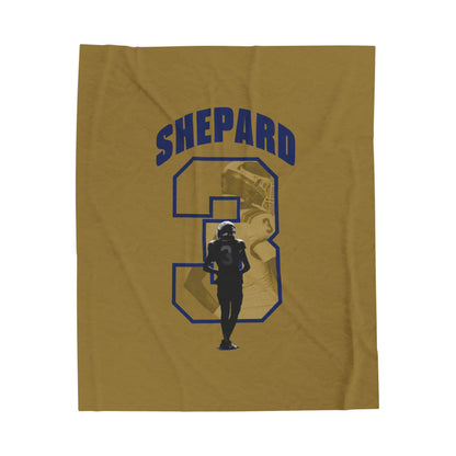 Kendell Shepard Velveteen Plush Blanket