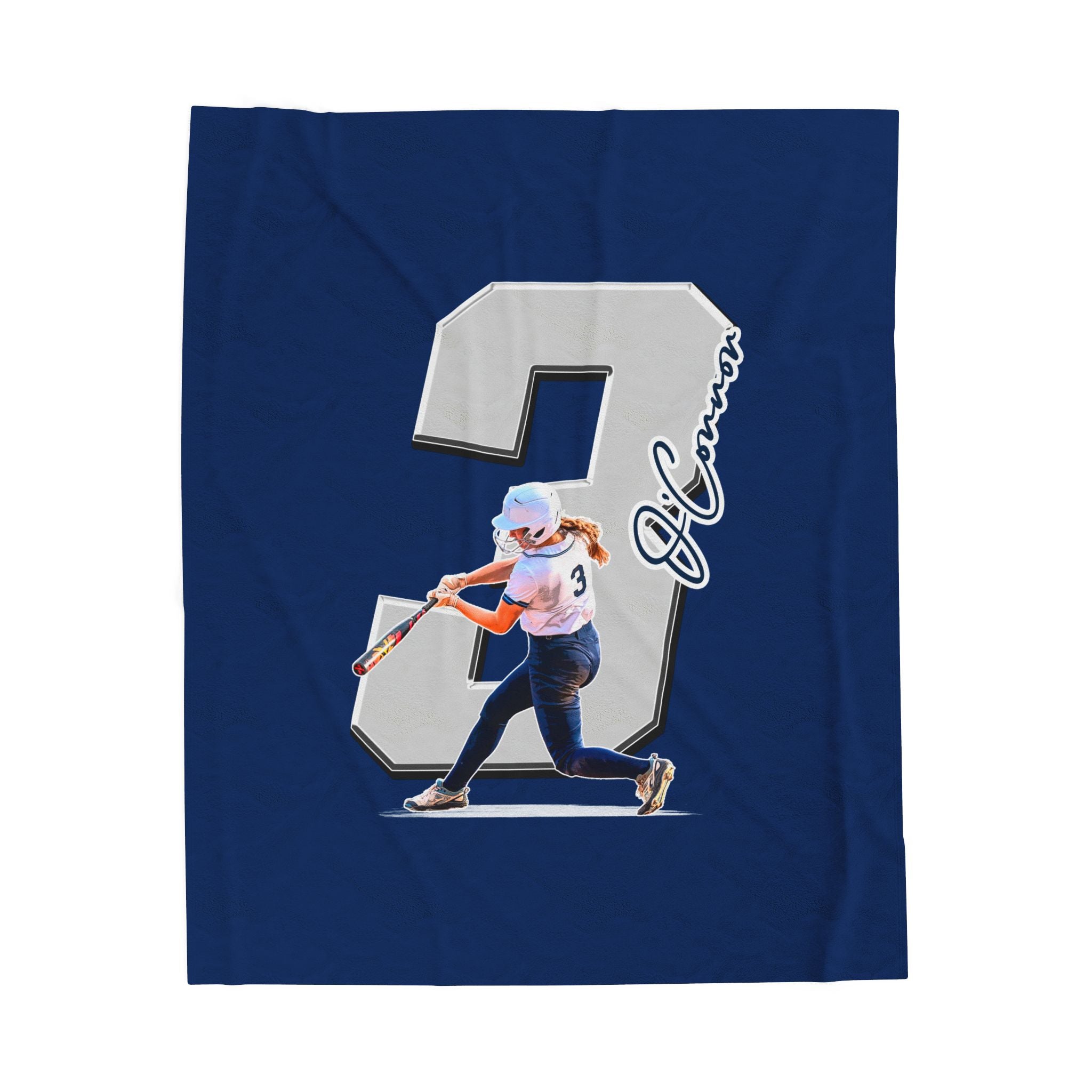 Kayleigh O'Connor Velveteen Plush Blanket