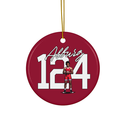 Chanelle Alburg Ceramic Ornament