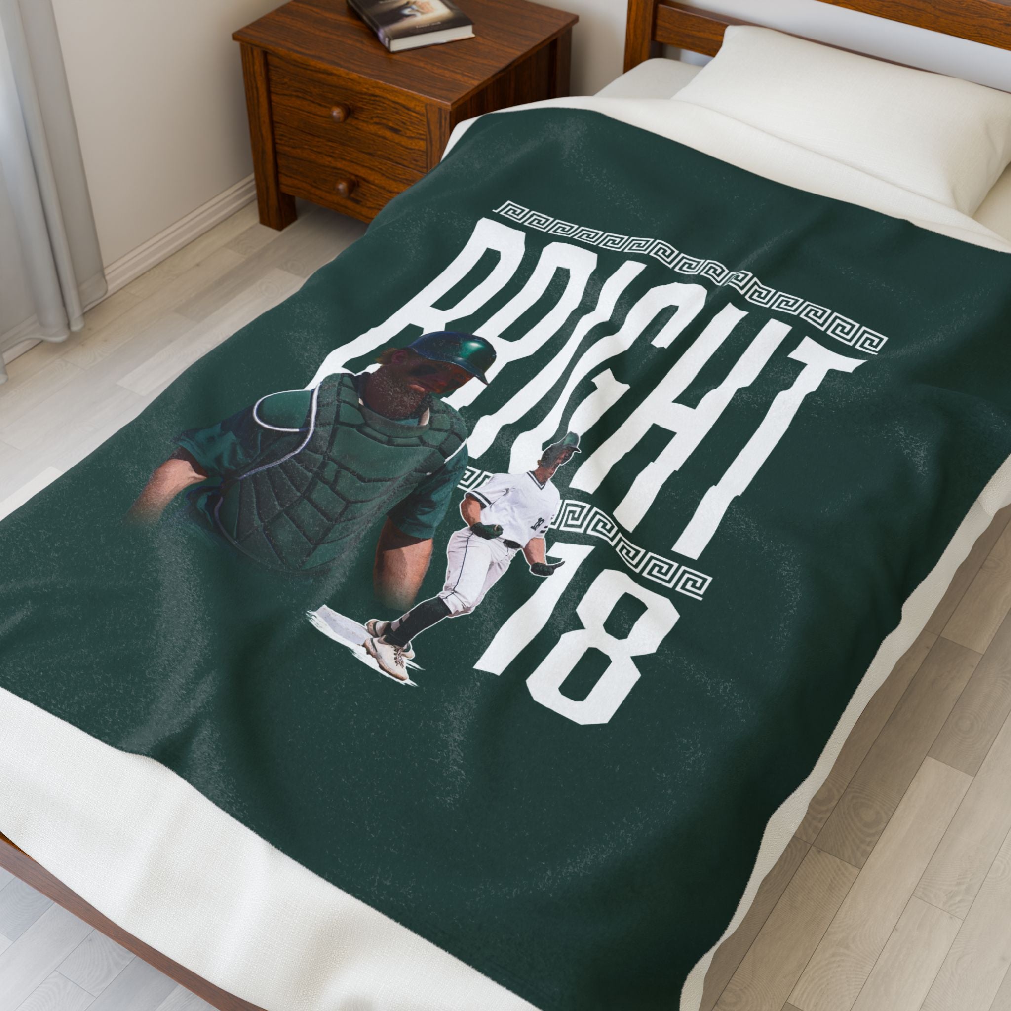 Noah Bright Velveteen Plush Blanket