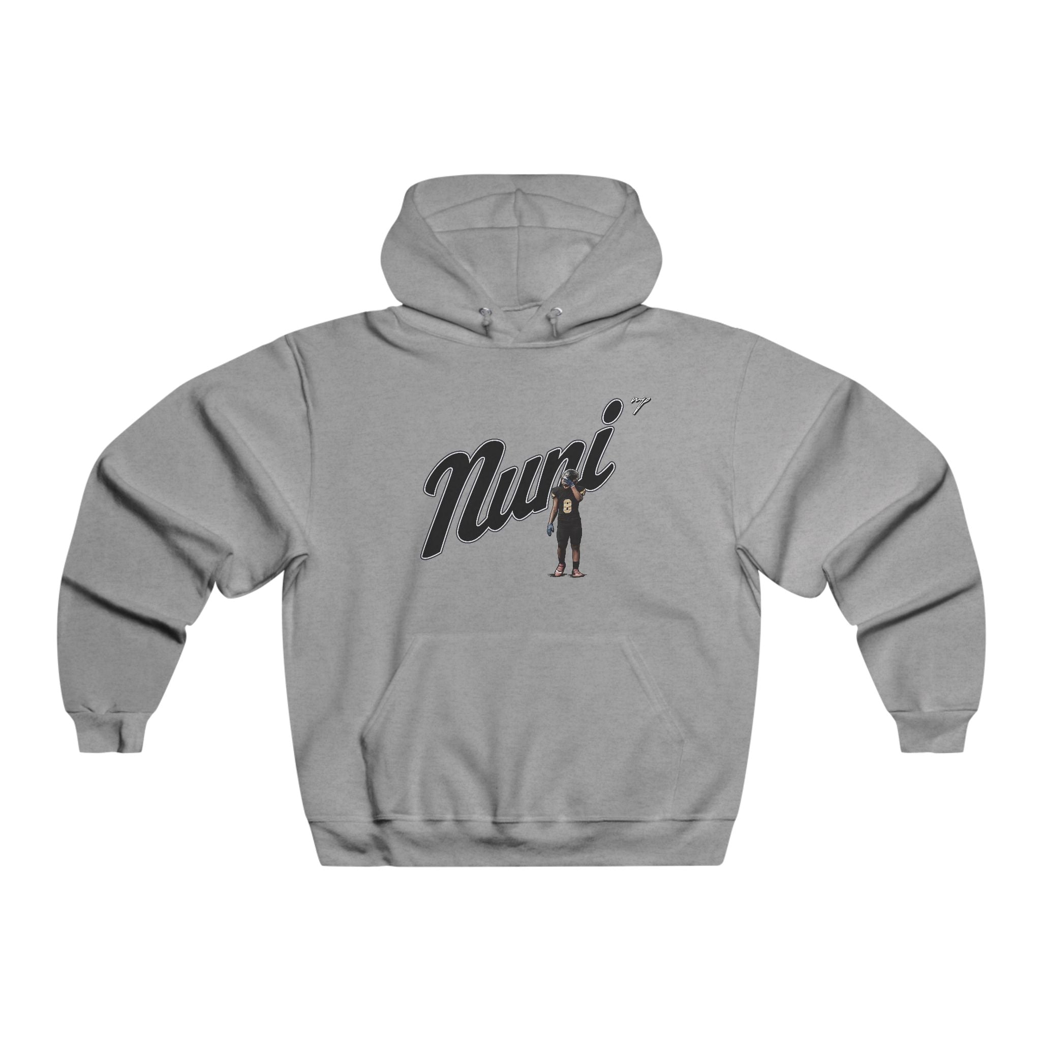 Nasir White Vintage Hoodie