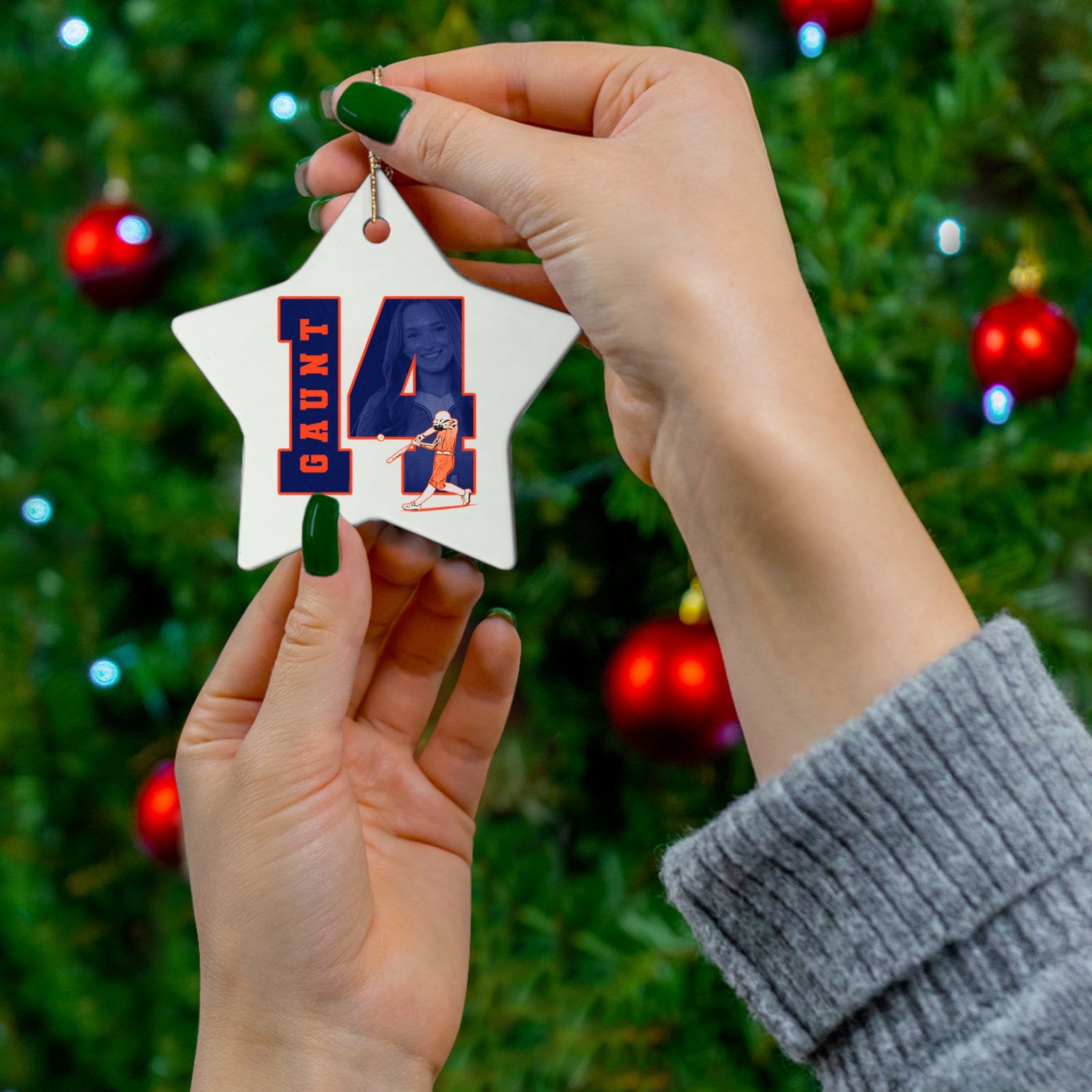 Kendall Gaunt Ceramic Ornament