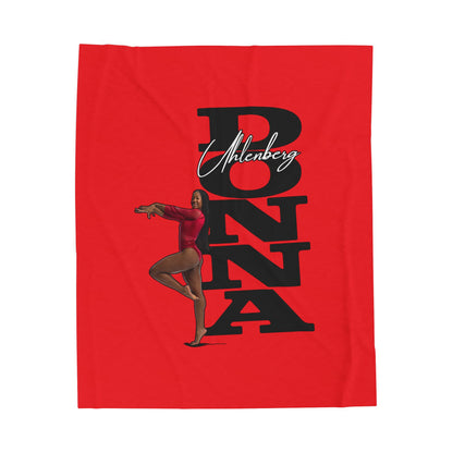 Donna Uhlenberg Velveteen Plush Blanket