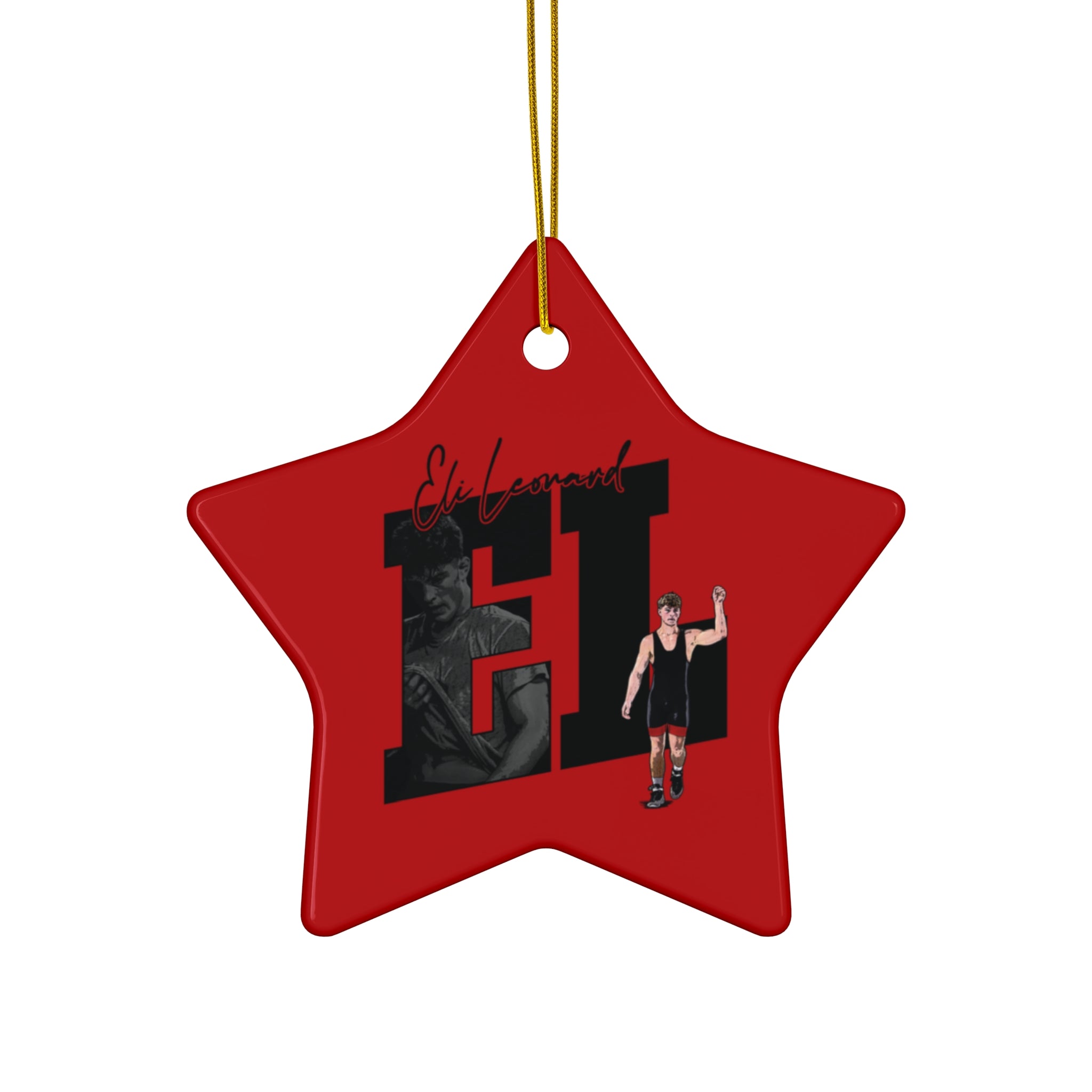 Eli Leonard Ceramic Ornament