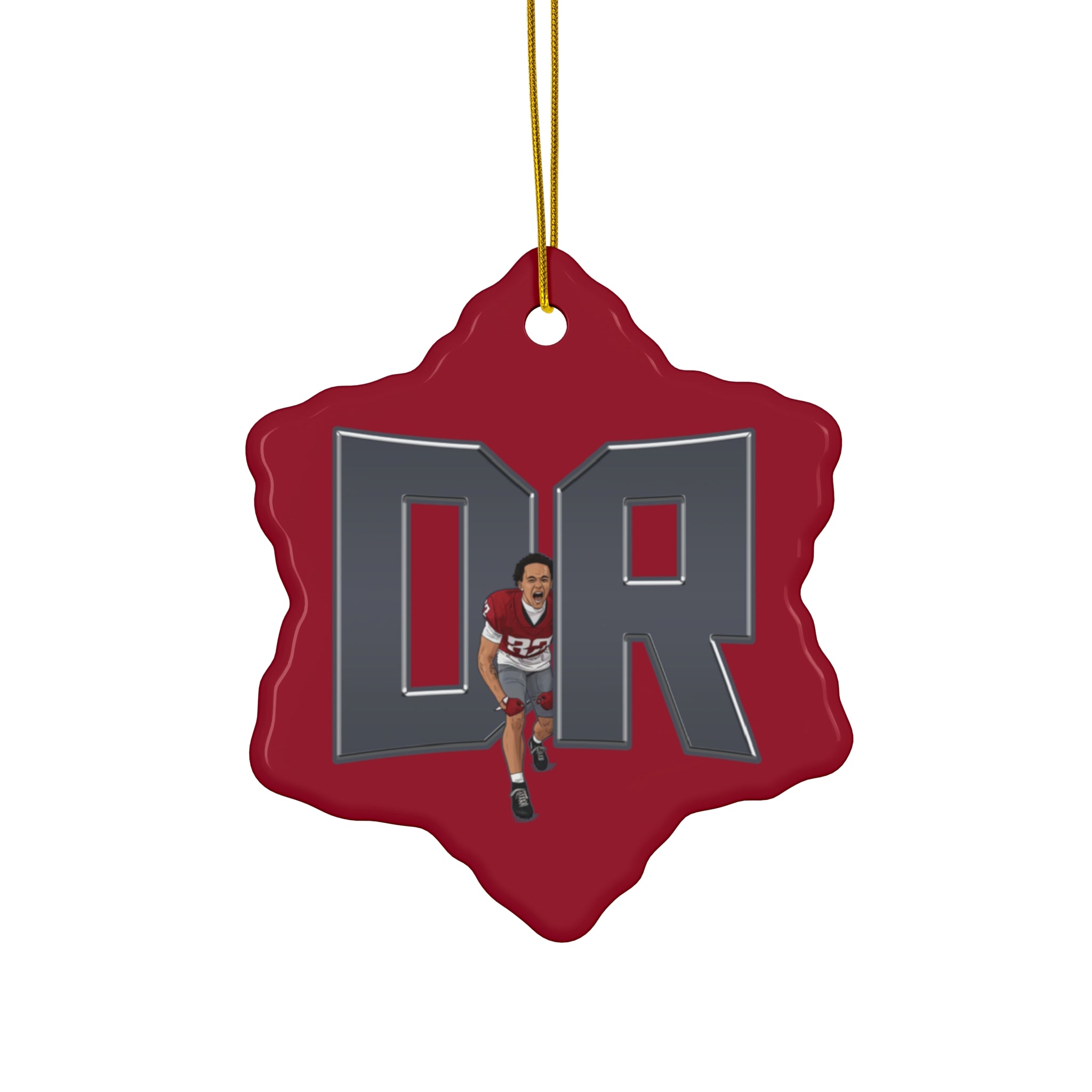Damarius Russell Ceramic Ornament