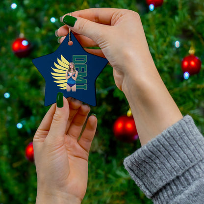 Demi Nicholas Ceramic Ornament
