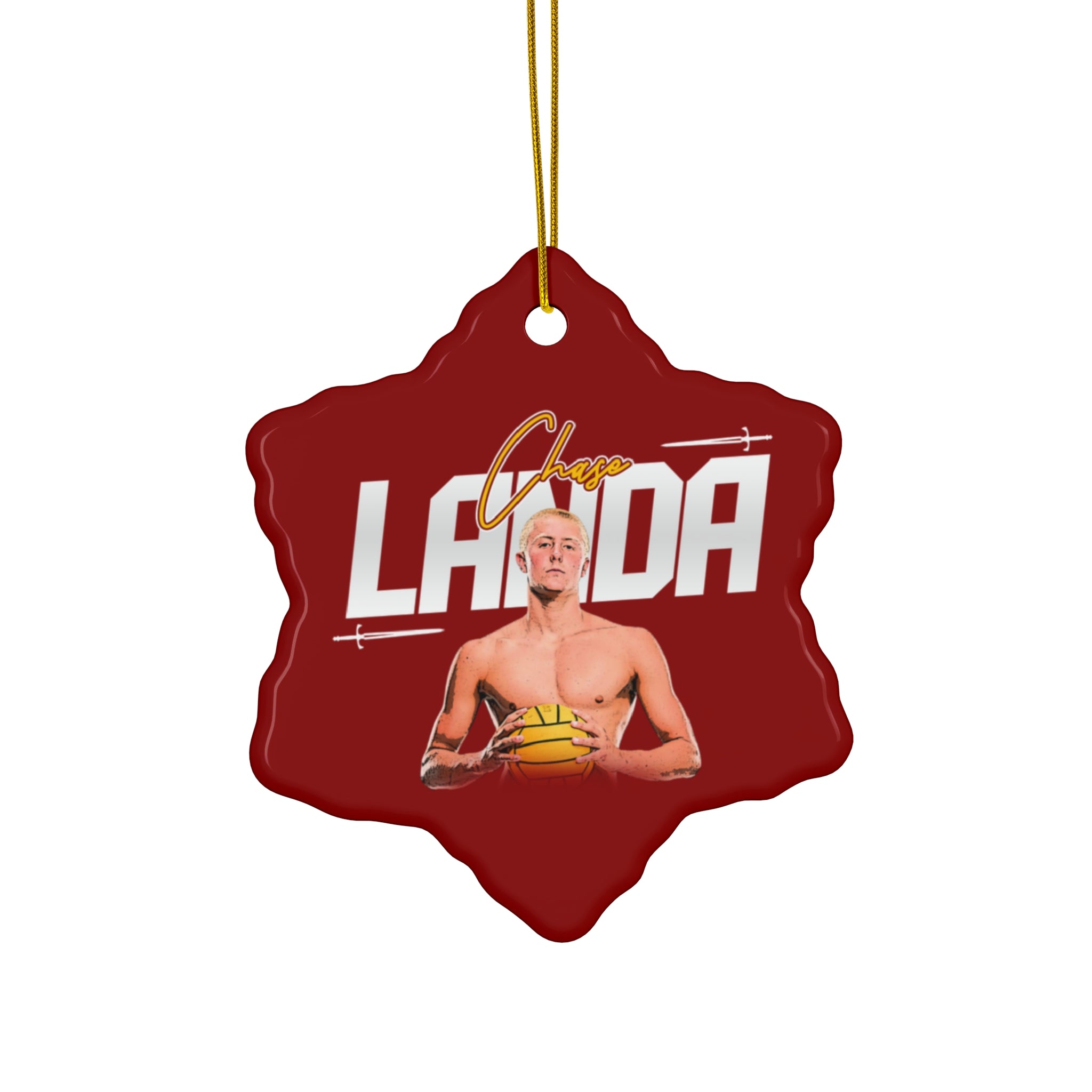 Chase Landa Ceramic Ornament