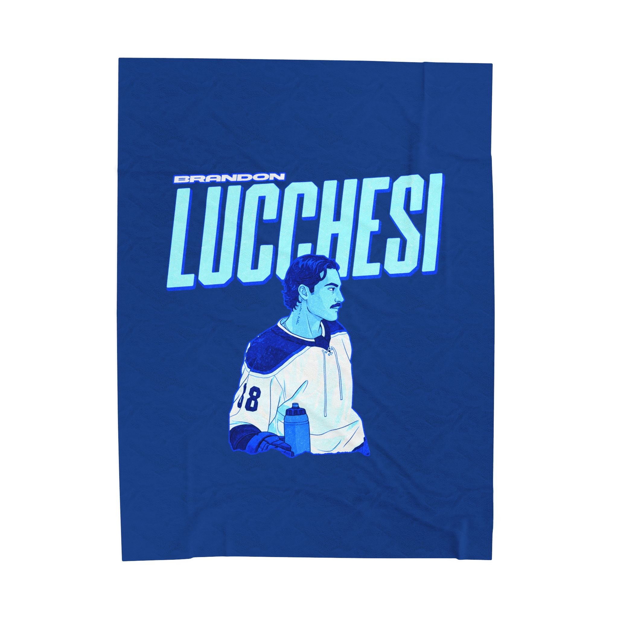 Brandon Lucchesi Velveteen Plush Blanket