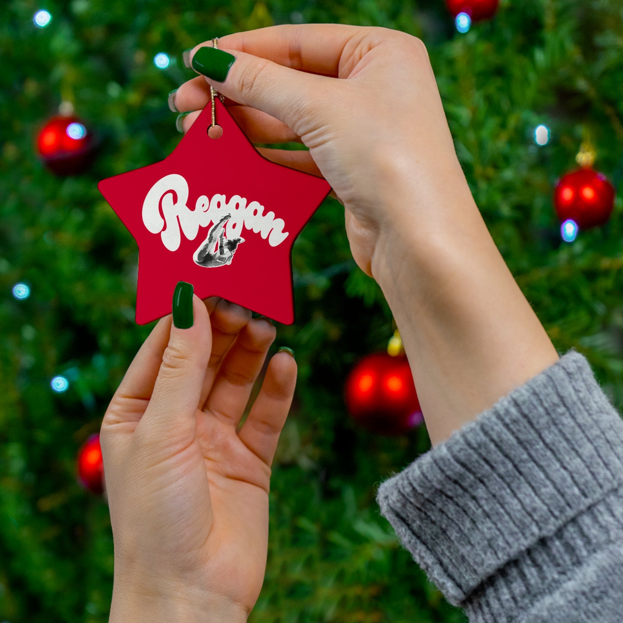 Reagan Schenkel Ceramic Ornament