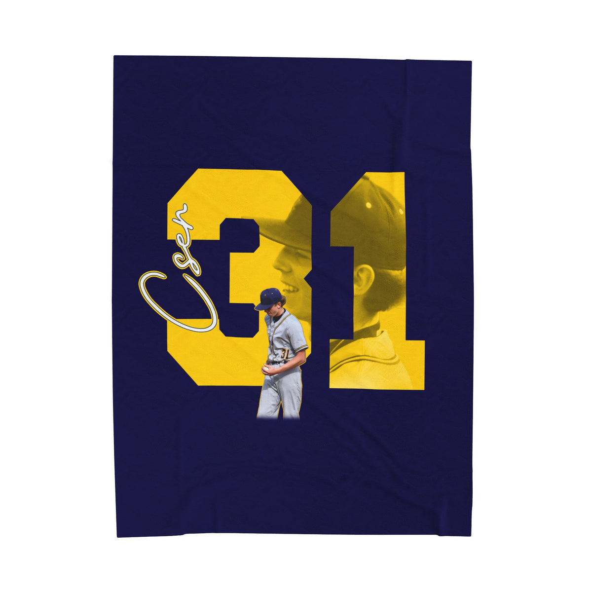 Trevor Cser Velveteen Plush Blanket