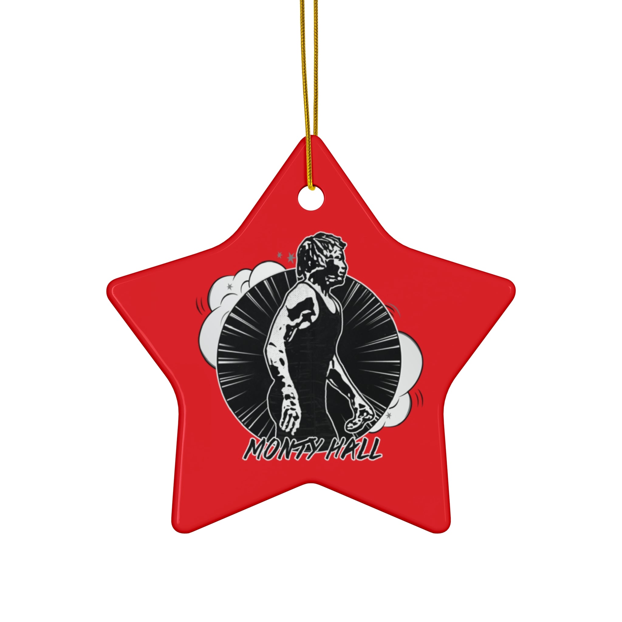 M. Hall Ceramic Ornament